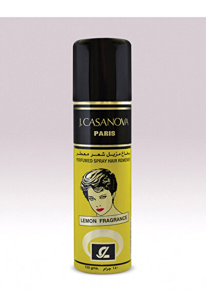 j.casanova Perfumed Spray Hair Remover, Lemon Fragrance 150gm