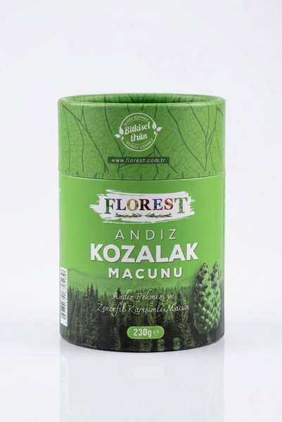 Florest Bitkisel Ürünler Andız Kozalak Macunu 230 Gr Andız Pekmezli Zencefill...