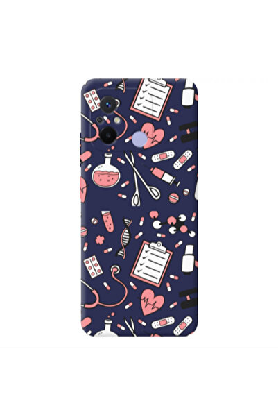 Other Xiaomi Redmi 12C Laboratory Dark blue Colored Silicone TPU Θήκη