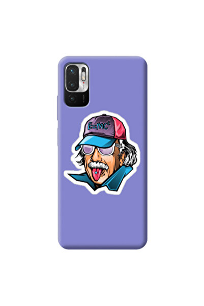 Other Xiaomi Redmi Note 10 Pro 5G Einstein Purple Colored Silicone TPU Θήκη