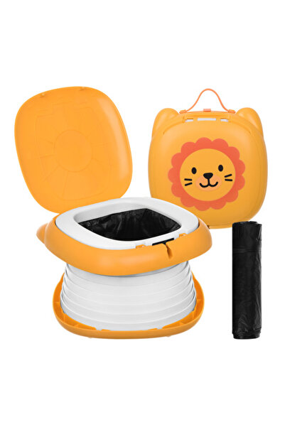 zola Olita portabila copii, pliabila, saci igienici inclusi, suport 50 kg, co...
