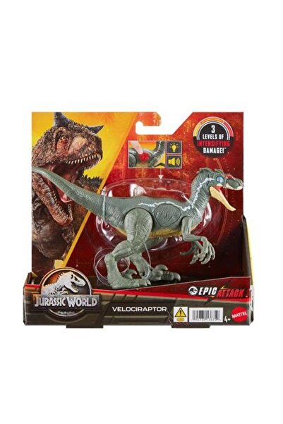 mattel Τζουράσικ Γουόρλντ Έπικη Επίθεση Βελοσιράπτορας (HNC11)