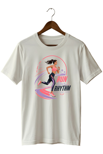 WİDİ Runner Printed Training T-Shirt Sports T-Shirt