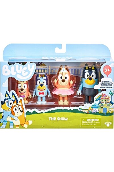GIOCHI PREZIOSI Σετ 4 Φιγούρες Bluey και Οικογένεια (BLY38100)