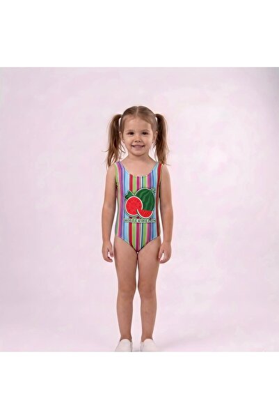 Mother Choise Girls' Popular Watermelon Swimsuit