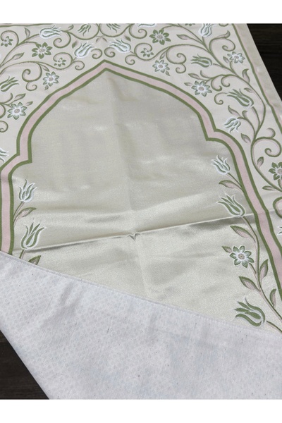 AYHANHOME Dokuma Goblen Burgu Saçaklı Çeyizlik Hediyelik Seccade
