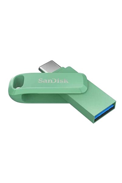 SanDisk Unitate flash Ultra Dual Drive Go 64GB USB-C USB-A, Verde Absinthe