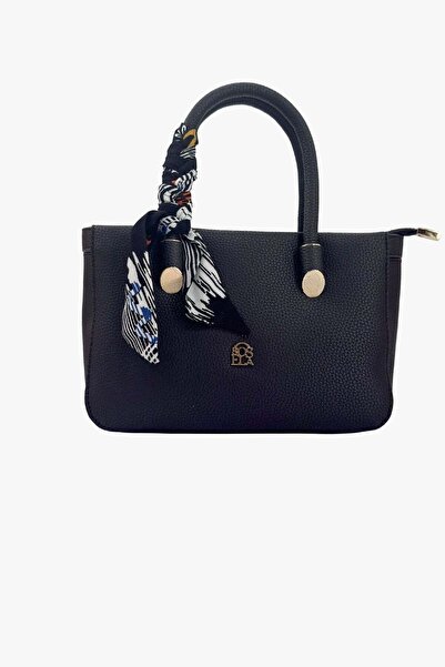 SOSELA 67-8123 Women's Black Shoulder and Shoulder Bag