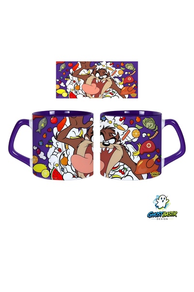 Ghostbastır Design Tasmanian Devil Mug |   Single Piece 0849