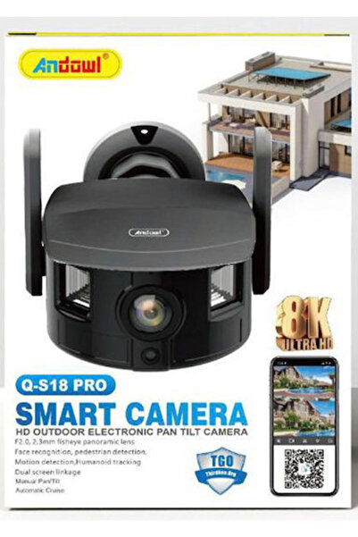 Andowl Q-S18 Pro Κάμερα Παρακολούθησης IP Wi-Fi Full HD 1080p Αδιάβροχη