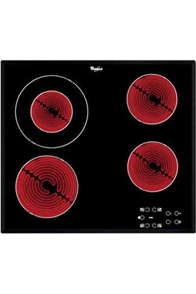 Whirlpool AKT 8130/NE, Electrica, Vitroceramica, 4 Zone de gatit, Panou digit...