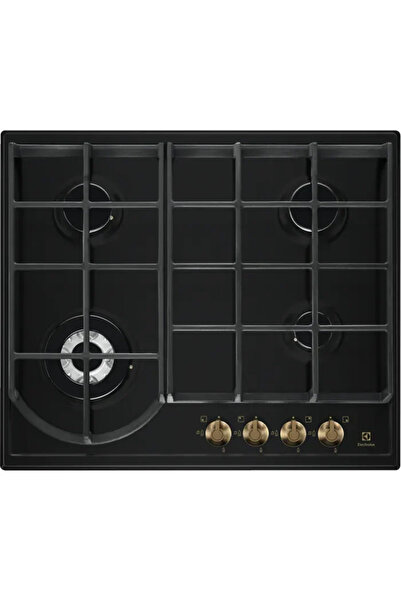 Electrolux Plita gaz incorporabila EGH6343ROR, 4 arzatoare, Gratare de fonta,...