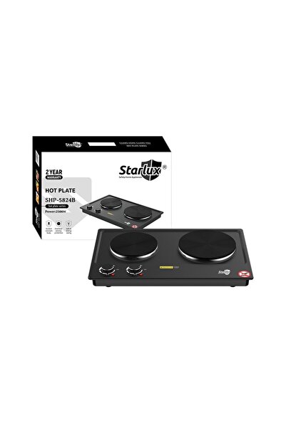 StarLux Double Electric Stove with Power Indicator LightHigh-Power Portable H...