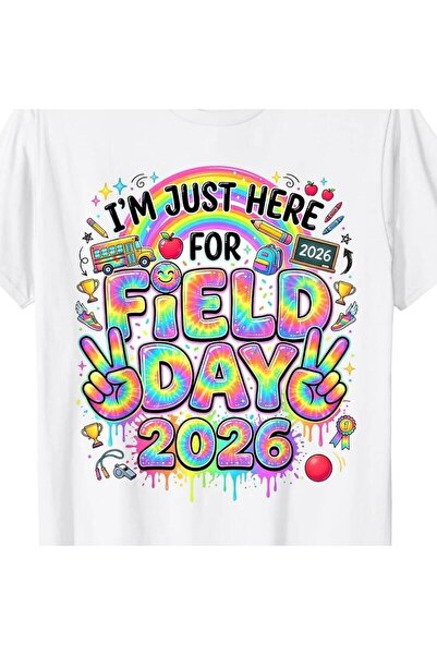 1001moda I Am Only Present The Field Day 2026 Event, Featuring a Pure T-Shirt...