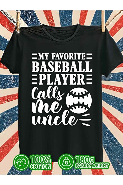 LİNA06 Favorite Baseball Uncle Funny Humor T Shirts Comfort Colors Tshirt Men...
