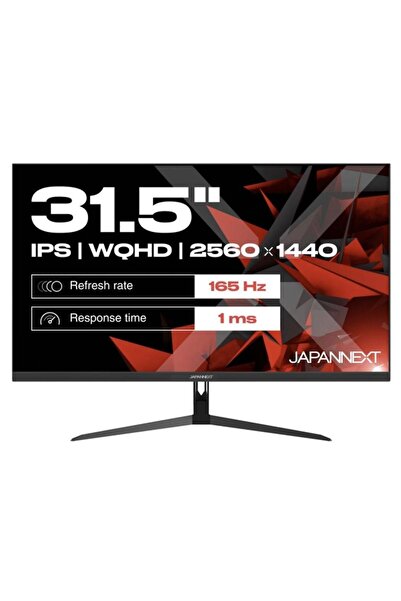 Japannext JN-IPS315WQHD165F Monitor de gaming IPS de 31.5 ", WQHD, 165Hz, 1ms...