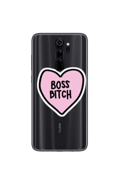 Other Xiaomi Redmi Note 8 Pro Boss Bitch Transparent Silicone TPU Θήκη