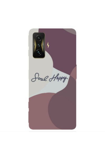 Other Xiaomi Poco F4 Gt Soul Happy Transparent Silicone TPU Θήκη