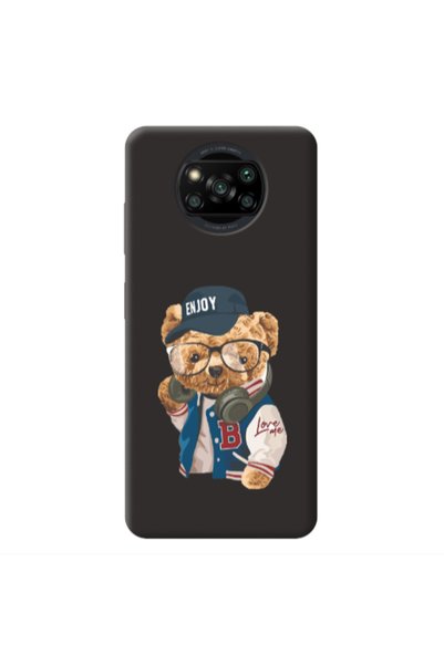 Other Xiaomi Poco X3 /X3 Pro Enjoy Black Colored Silicone TPU Θήκη