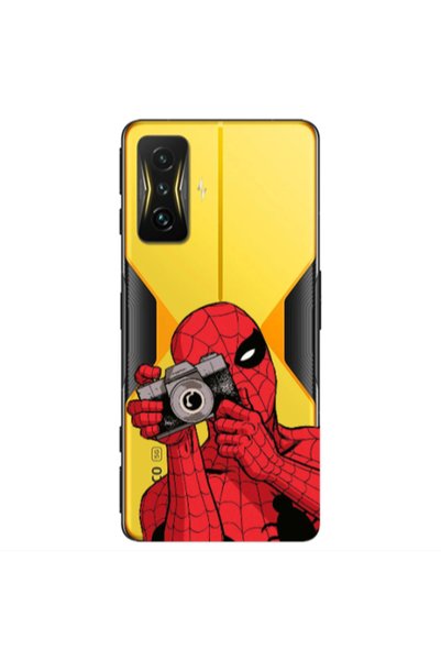 Other Xiaomi Poco F4 Gt Spiderman take picture Transparent Silicone TPU Θήκη