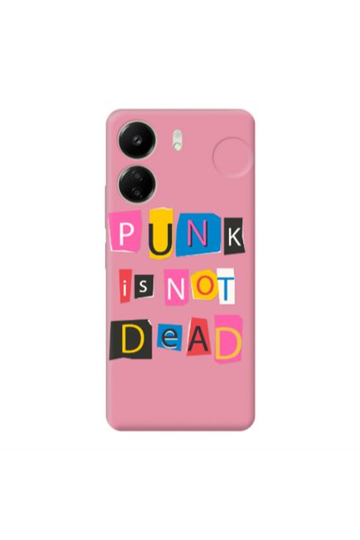 Other Xiaomi Redmi 13C Punk is not Dead Pink Colored Silicone TPU Θήκη