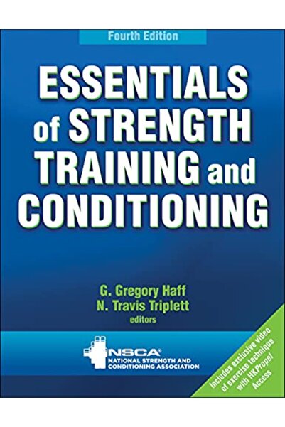 Human Kinetics Publishers Essentials Of Strength Training And Conditioning