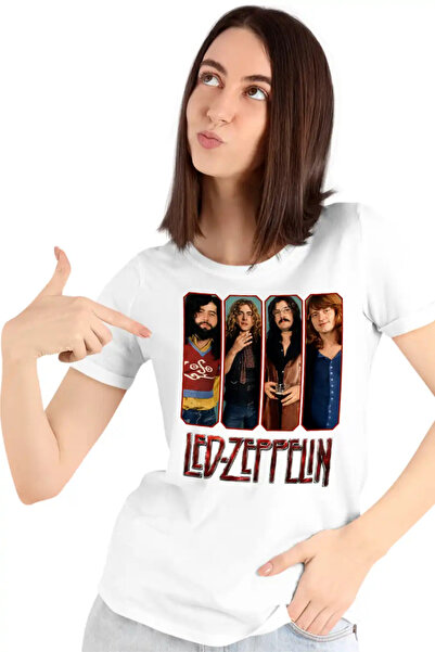 OEM Γυναικείο T-Shirt Εμπορεύματος Θρύλου Led Zeppelin