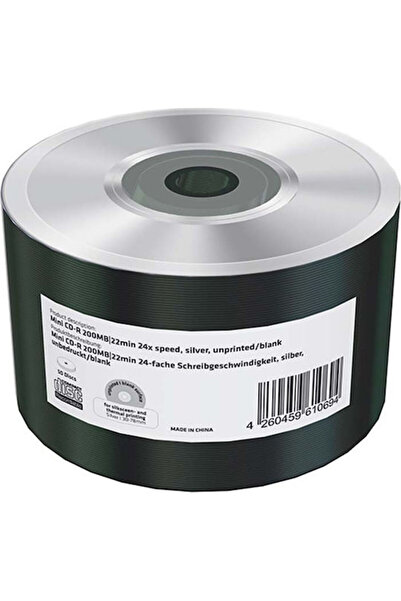 MediaRange Εγγράψιμο CD-R 24x 200MB Κουτί 50 τεμαχίων 50 τεμάχια Κωδικός: MR258