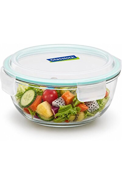 Glasslock Glass Mixing Bowl 1000ml, Airtight Glass Mixing Bowl BPA Free Micro...
