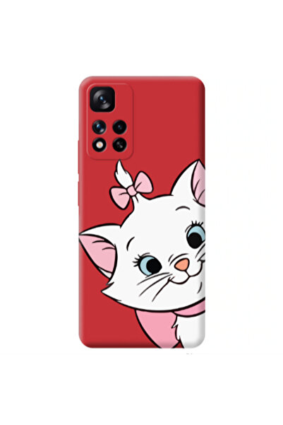 Other Xiaomi Redmi Note 11 Pro 5G I am here Red Colored Silicone TPU Θήκη