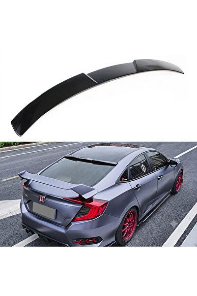zargaraj Honda Civic Fc5 Yarasa Model M4 Cam Üstü Spoiler 2016 - 2021