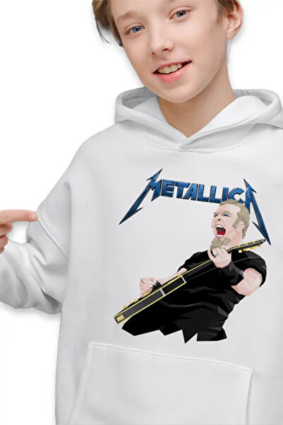 OEM Εμπορεύματα Metallica Τζέιμς Χέτφιλντ Παιδικό Φούτερ για Αγόρια