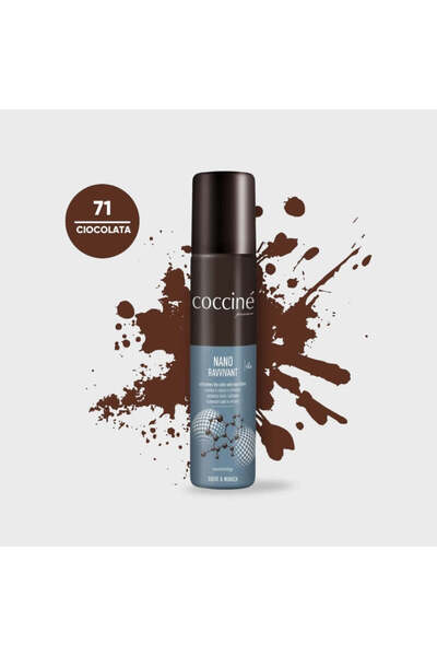 Coccine Renovator pentru piele intoarsa si nubuc - Nano Ravvivant 75ML - 71 -...