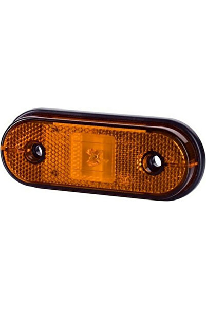 M-TECH Φώτα οροφής φορτηγού 1 τεμάχιο 12 / 24V - Πορτοκαλί WMLHOR633