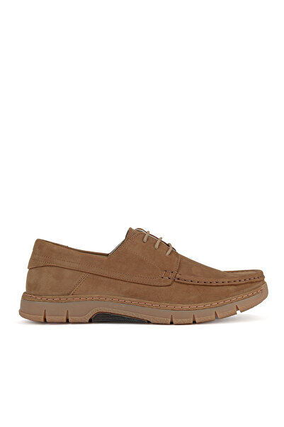 Ziya , Men's Genuine Leather Shoes 1611069Z5006 Camel