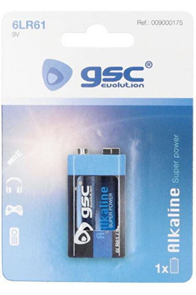 GSC Game World Αλκαλική Μπαταρία 9V 1 τεμάχιο