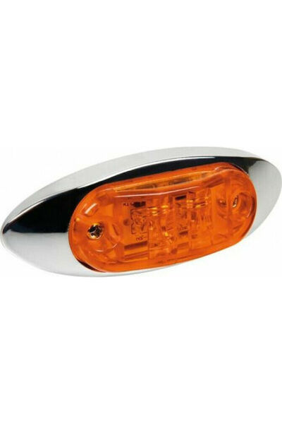 Lampa Φώτα οροφής φορτηγού 1 τεμάχιο 24V - Πορτοκαλί L9848.0