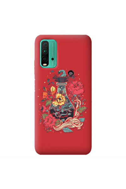 Other Xiaomi Poco M3 Magic vase Red Colored Silicone TPU Θήκη