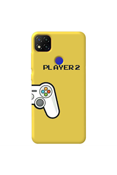 Other Xiaomi Redmi 9c Player 2 Yellow Colored Silicone TPU Θήκη
