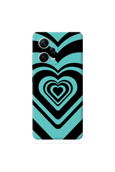 Other Xiaomi Poco X5 Hypnosis Turquoise Colored Silicone TPU Θήκη