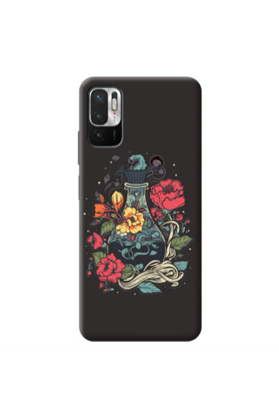 Other Xiaomi Redmi Note 10 Pro 5G Magic vase Black Colored Silicone TPU Θήκη