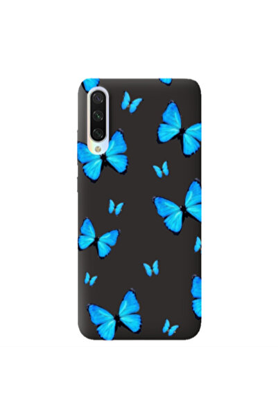 Other Xiaomi Mi 9 Lite Mix Butterfly Black Colored Silicone TPU Θήκη