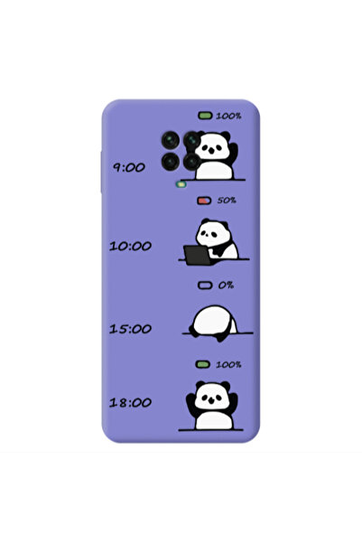 Other Xiaomi Redmi Note 9 Pro My situation at work Purple Colored Silicone TP...