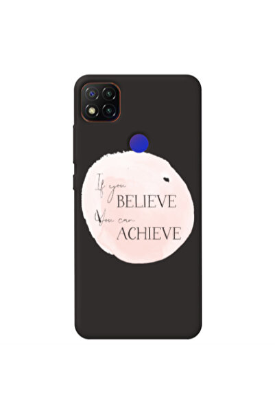 Other Xiaomi Redmi 9c If You Believe Black Colored Silicone TPU Θήκη
