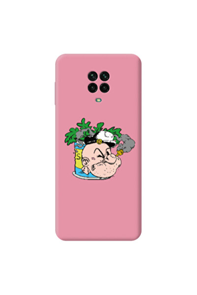 Other Xiaomi Redmi Note 9 Pro Popeye Pink Colored Silicone TPU Θήκη