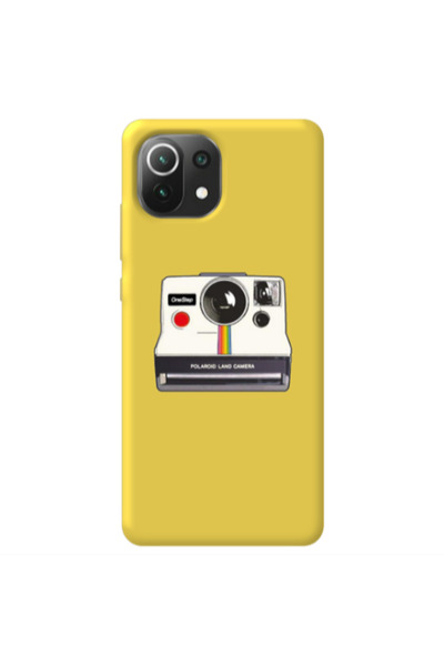 Other Xiaomi Mi 11 Lite Polaroid land camera Yellow Colored Silicone TPU Θήκη