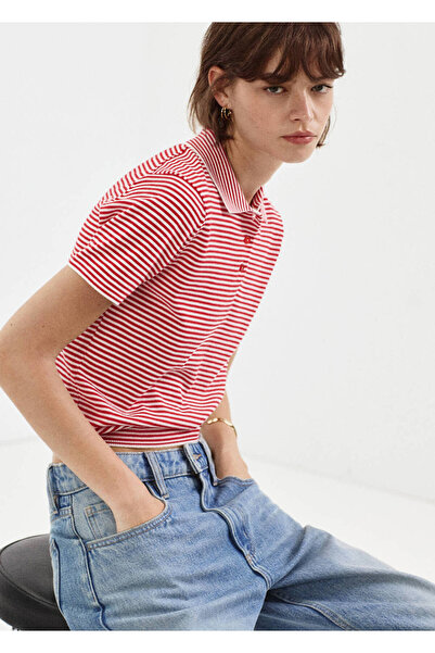 MANGO Woman Polo yaka kazak