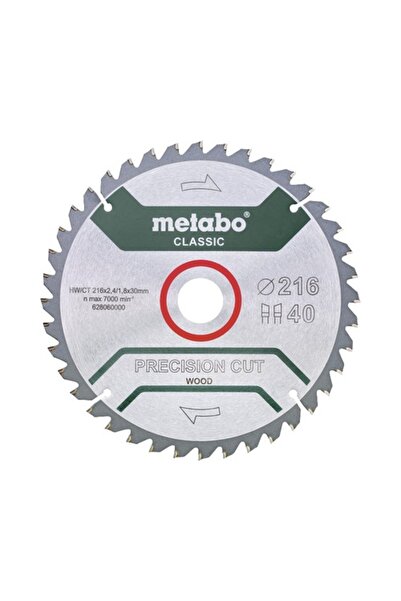 OEM Metabo Classic δίσκος κυκλικού πριονιού Ø216x2.4x30 χιλ. 40 δόντια