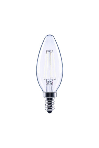 OEM Bec LED variabil Flair E14 2,2W 250 lumeni, glob clar lumânare, lumină ne...