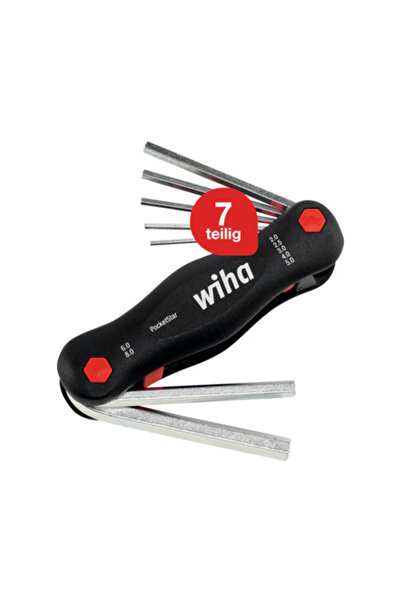 OEM Șurubelniță multifuncțională Wiha PocketStar 2-8 mm, 7 capete hexagonale,...